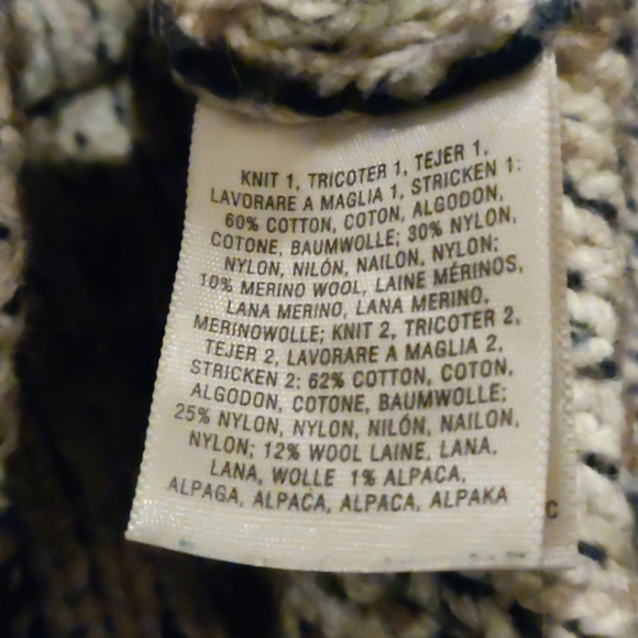 Patterned Knit Cardigan - Picture 5 of 7